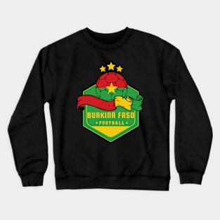 Burkina Faso Football Crewneck Sweatshirt